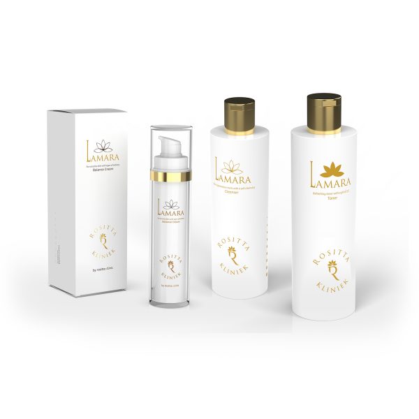 Lamara Calming Skincare Set 1: Rosacea Balance Cream, Cleanser & Toner