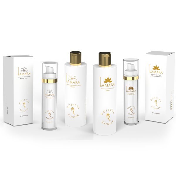 Lamara Soothing Skincare Set 2: Rosacea Balance Cream, Cleanser, Serum & Toner
